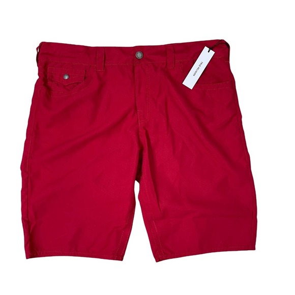 True Religion Other - NWT True Religion Swimwear Men’s Red Board Shorts Swim Trunks 40